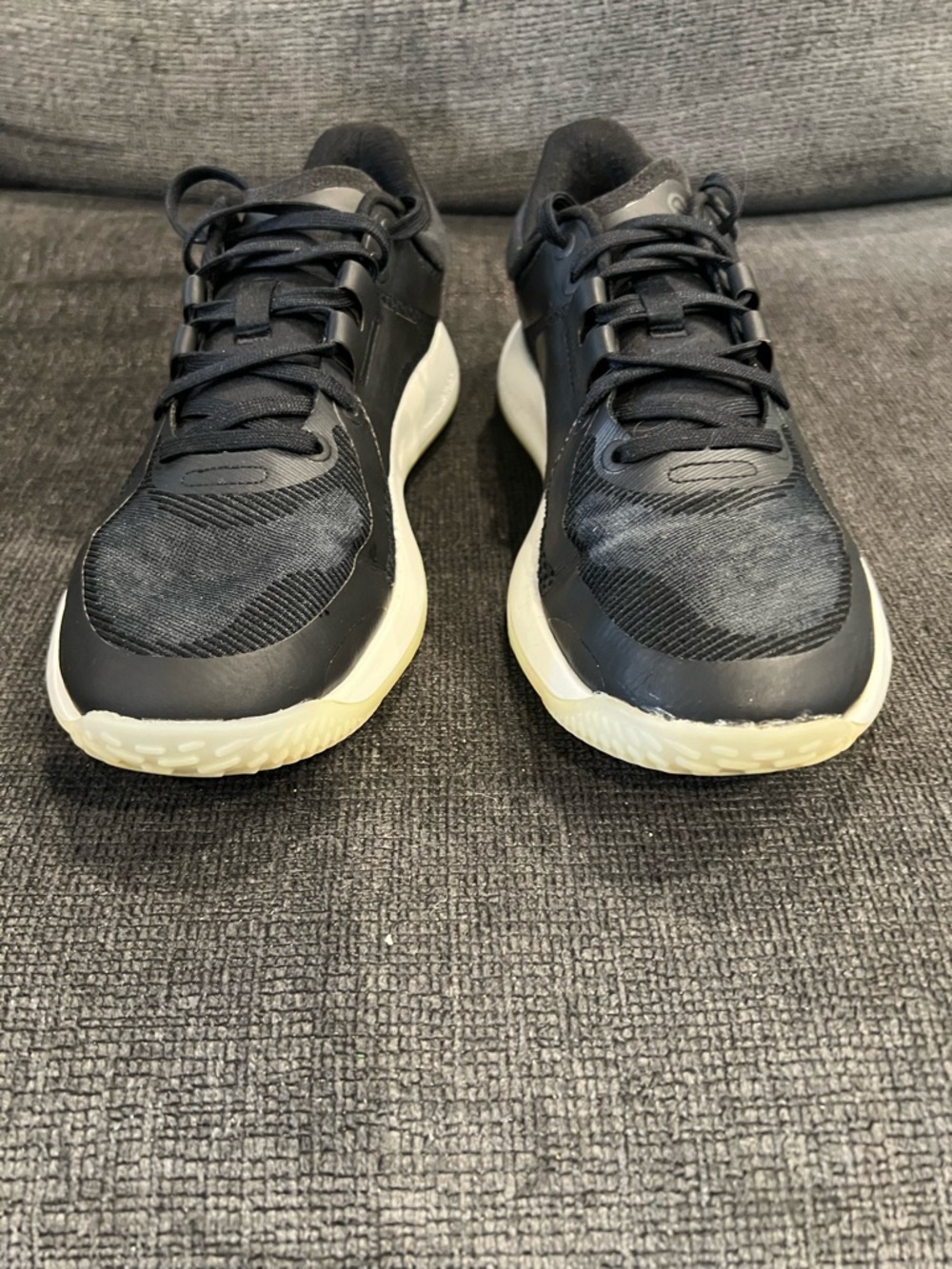 lululemon athletica Black and Cream Women's Athletic Shoes